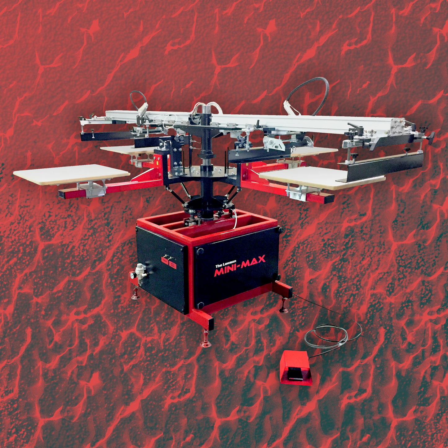 AUTOMATIC SCREEN PRINTING PRESS