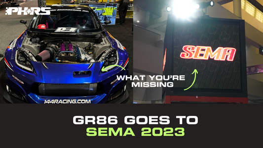 Accelera x 144 Racing GR86 2023 SEMA Deput