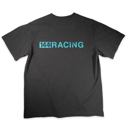 1/1: Blue on Blue - hand printed, smooth two-color ink faded print. no two are the same.