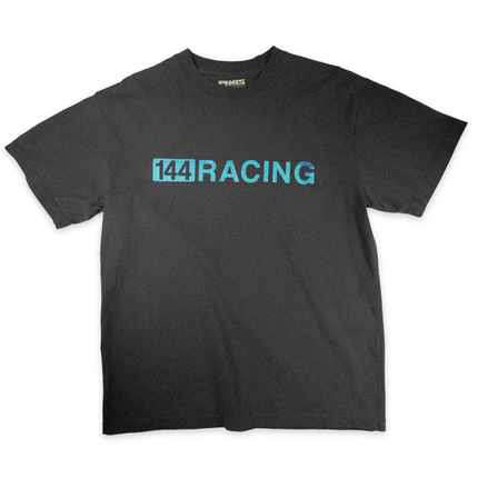 1/1: Blue on Blue - hand printed, smooth two-color ink faded print. no two are the same.