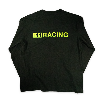 1/1: Gren on Black - hand printed, smooth two-color ink faded print. no two are the same.