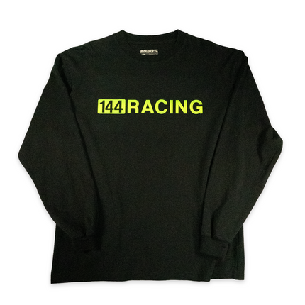 1/1: Gren on Black - hand printed, smooth two-color ink faded print. no two are the same.