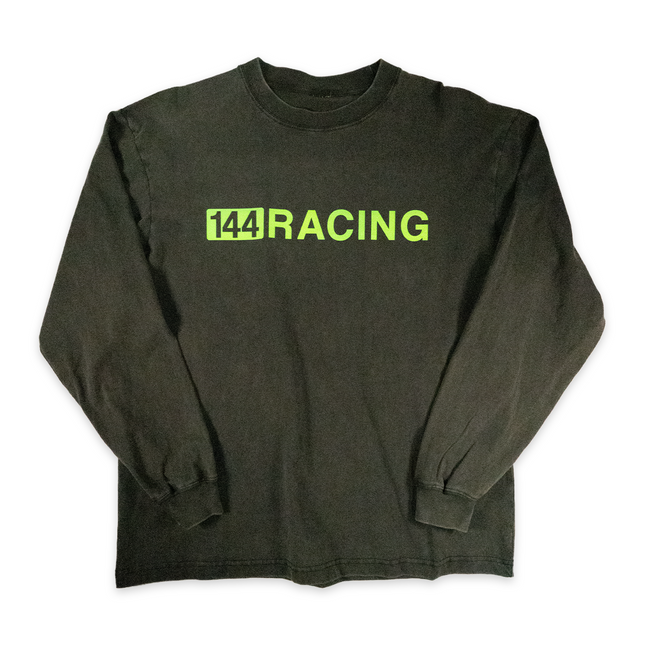 1/1: Grey on Green - hand printed, smooth two-color ink faded print. no two are the same.