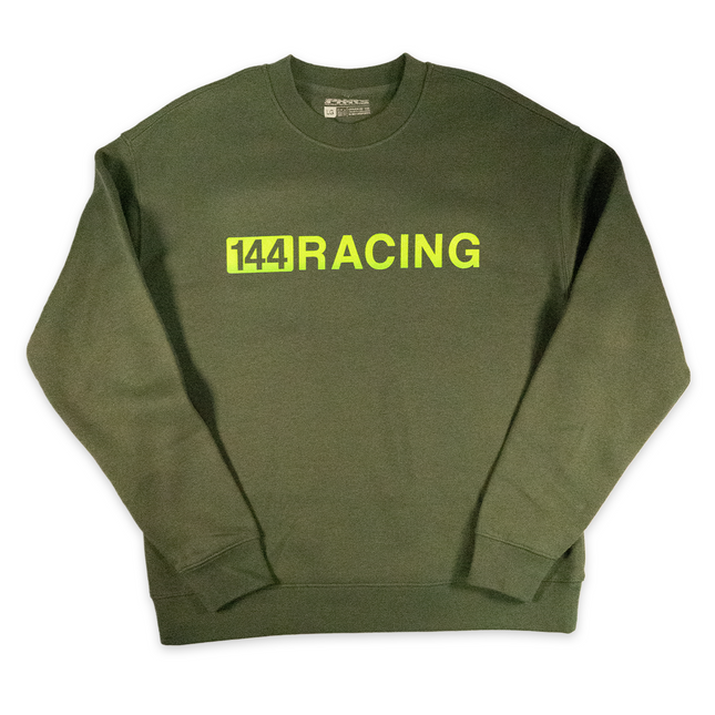 1/1: Gren on Green - hand printed, smooth two-color ink faded print. no two are the same.