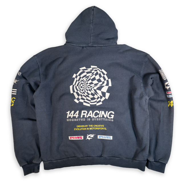 Logo Blast Hoodie - Blue