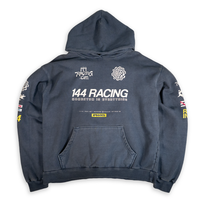 Logo Blast Hoodie - Blue