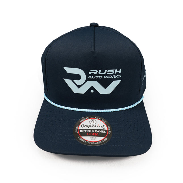 RUSH Rope Snapback – Navy