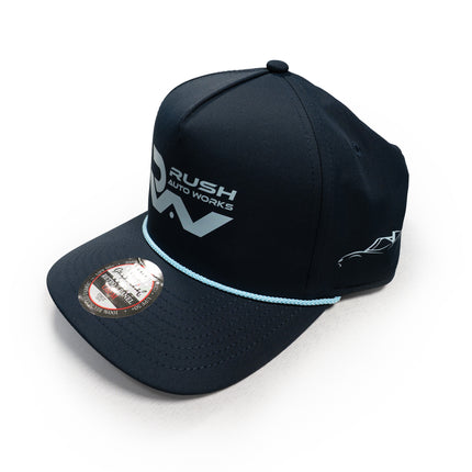 RUSH Rope Snapback – Navy