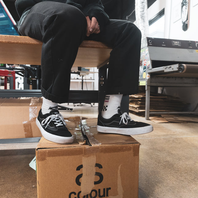 Bright White Sock: use while driving fast.