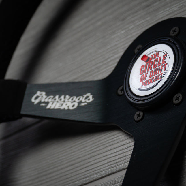 Grassroots Hero x Grip Royal 350mm Steering Wheel