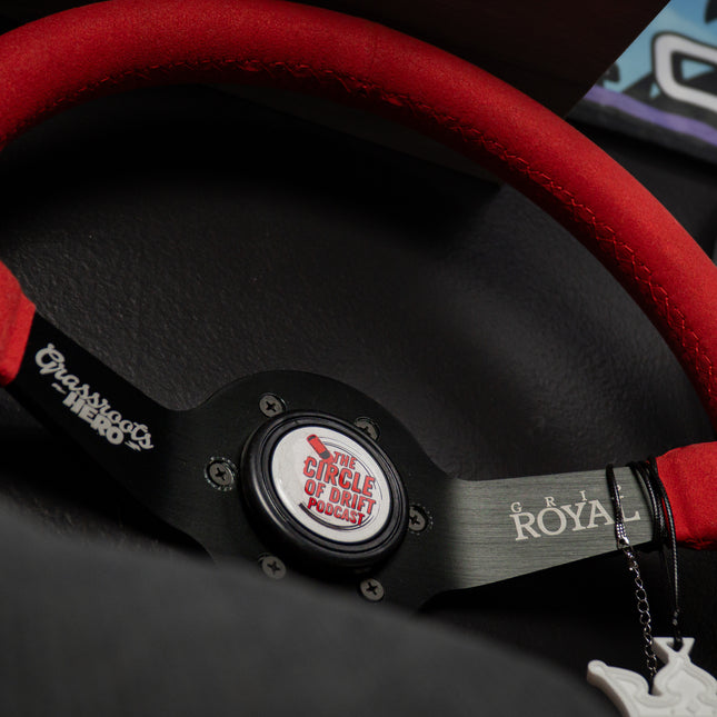 Grassroots Hero x Grip Royal 350mm Steering Wheel