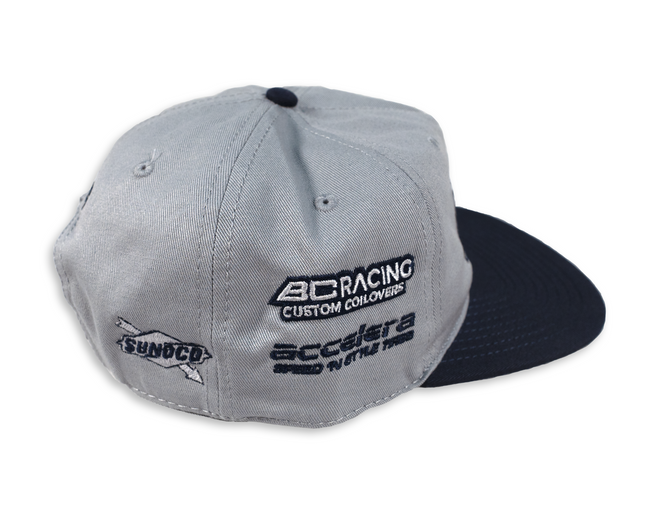 Race Snapback: Grey