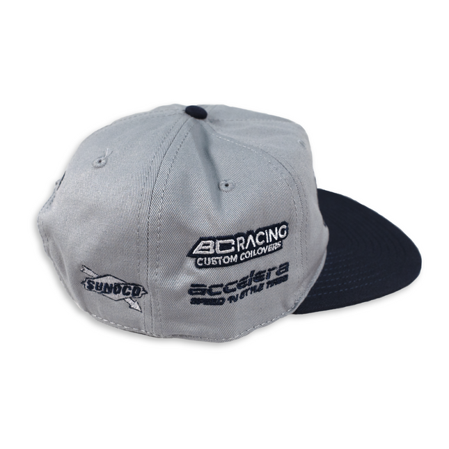 Race Snapback: Grey