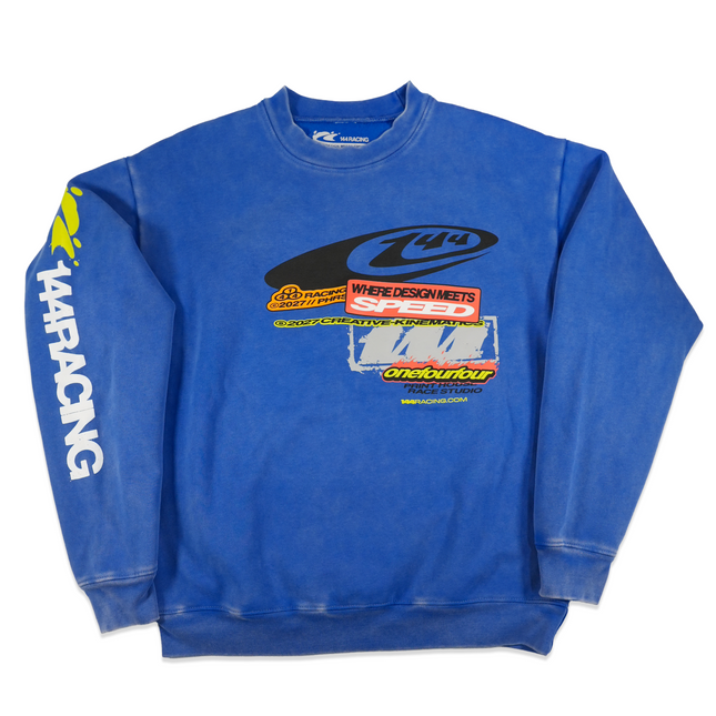 Logo Slap Crew - Vintage Blue