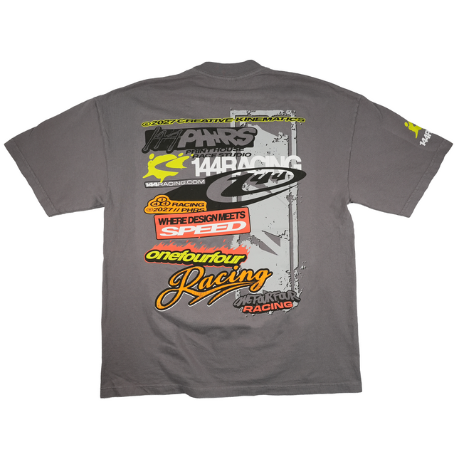 Logo Slap Tee - Charcoal