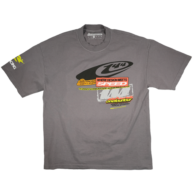 Logo Slap Tee - Charcoal