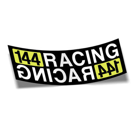 Black Mirrored Sticker