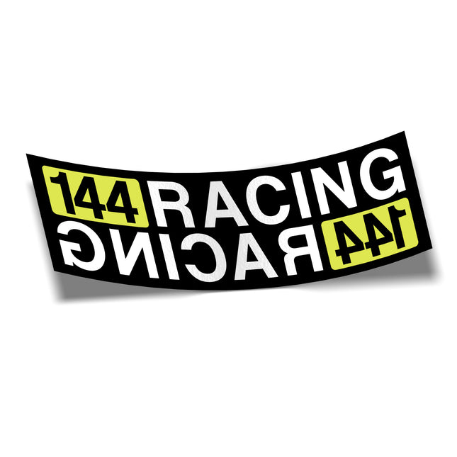 Black Mirrored Sticker