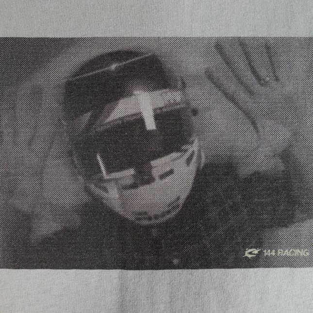 Nate's Halftone Photo Tee - Gray
