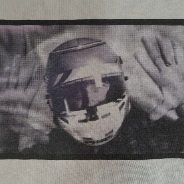 Nate's Halftone Photo Tee - Mud