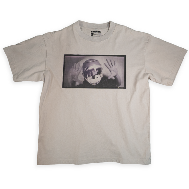 Nate's Halftone Photo Tee - Mud