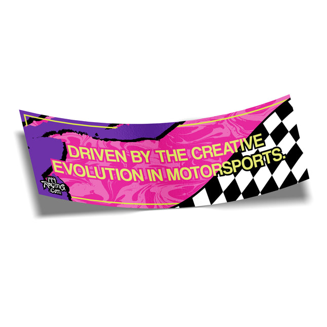 Retro Driven Sticker