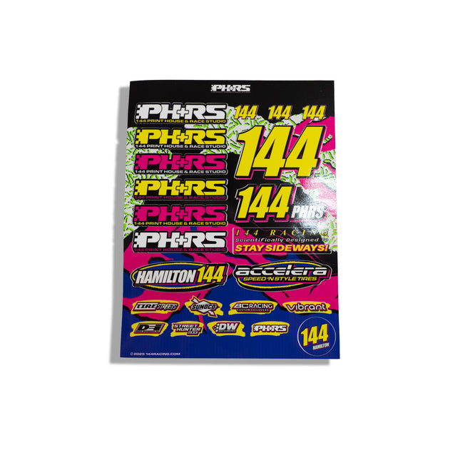 '90's Sticker Sheet Team 144