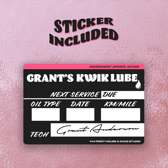 Grant's Kwik Lube